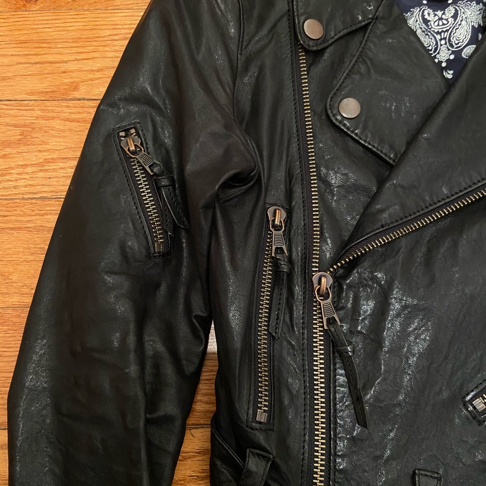 Diesel Leather Jacket - Picture 6 of 16